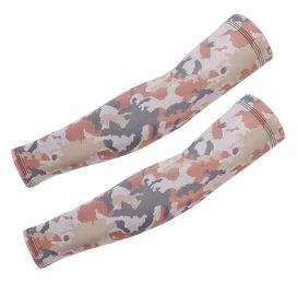 Camouflage Ice Silk Sun Protection Sleeves,Riding,Fishing,Arm Guard,A05