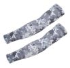 Camouflage Ice Silk Sleeves,Sun Protection,Riding,Fishing,Arm Guard,A08
