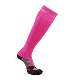Outdoor Sport Non-Slip Soccer Socks Pink Thickening  Adults Socks