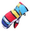 Waterproof Hiking/Climbing/Camping/Cycling/Skiing Gloves For Children M-Colorful