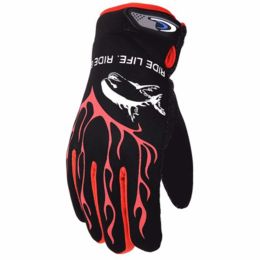 Skiing Gloves Warm Waterproof Gloves Ski Gear Cycling Gloves, 06