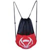 Red Basketball Backpack Waterproof Outdoor Training Sport Bag