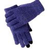 Outdoor Sport Cycling Driving iPhone Gloves Fashion Warm Touchscreen Gloves For Men and Women-Blue01