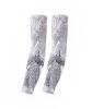 UV Sun Protection Arm Sleeves Breathable Long Sleeves To Cover Arms Grey Guan Yu