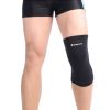Set of 2 Men Women Sports Elastic Knee/Elbow  Pads Knee/Elbow Protector Black