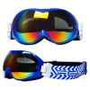 Professional Spherical Lenses Snowboard Ski Goggles Anti-fog Eyewear Blue Pure
