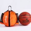 Sport Bag Basketball Soccer Volleyball Bowling Bag Carrier,Orange