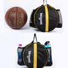 Sport Bag Basketball Soccer Volleyball Bowling Bag Carrier,black A