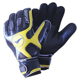 Cool Soccer Receiver Gloves Sport Gloves For Adult, Black/Yellow