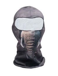 Elephant Trunk Pattern Motorcycle Cycling Dacron Balaclava Full Face Mask