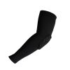 [BLACK] Comb Pad Protection Compression Basketball Shooter Sleeve, Size XL
