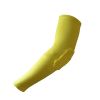 [YELLOW] Comb Pad Protection Compression Basketball Shooter Sleeve, Size XL