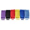 [RED] Short Comb Pad Compression Basketball Leg Sleeve One Pic, Size L