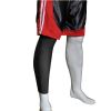 [BLACK] 18.5" Long Compression Basketball Leg Sleeve One Pic, Size Large
