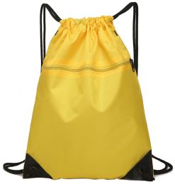 Drawstring Bag Unisex Gym Bag Sport Rucksack Shoulder Bag Hiking Backpack #1