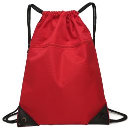 Drawstring Bag Unisex Gym Bag Sport Rucksack Shoulder Bag Hiking Backpack #2