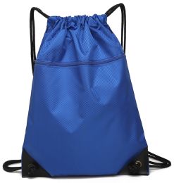 Drawstring Bag Unisex Gym Bag Sport Rucksack Shoulder Bag Hiking Backpack #7