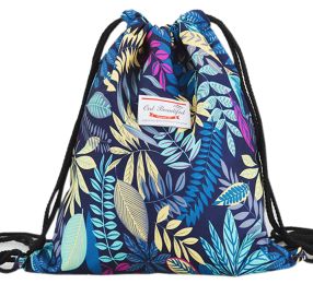 Drawstring Bag Unisex Gym Bag Sport Rucksack Shoulder Bag Hiking Backpack #29