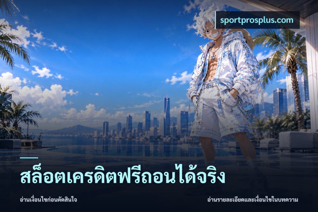 สล็อตเครดิตฟรีถอนได้จริง