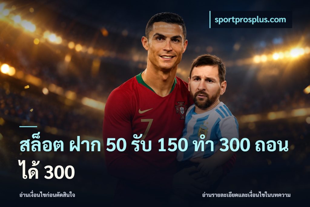 สล็อต ฝาก 50 รับ 150 ทํา 300 ถอนได้ 300