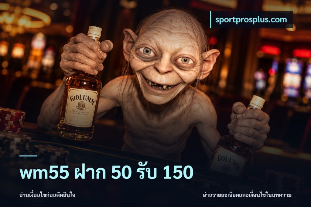 wm55 ฝาก 50 รับ 150