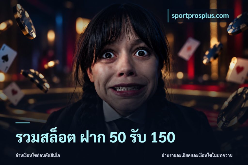 รวมสล็อต ฝาก 50 รับ 150