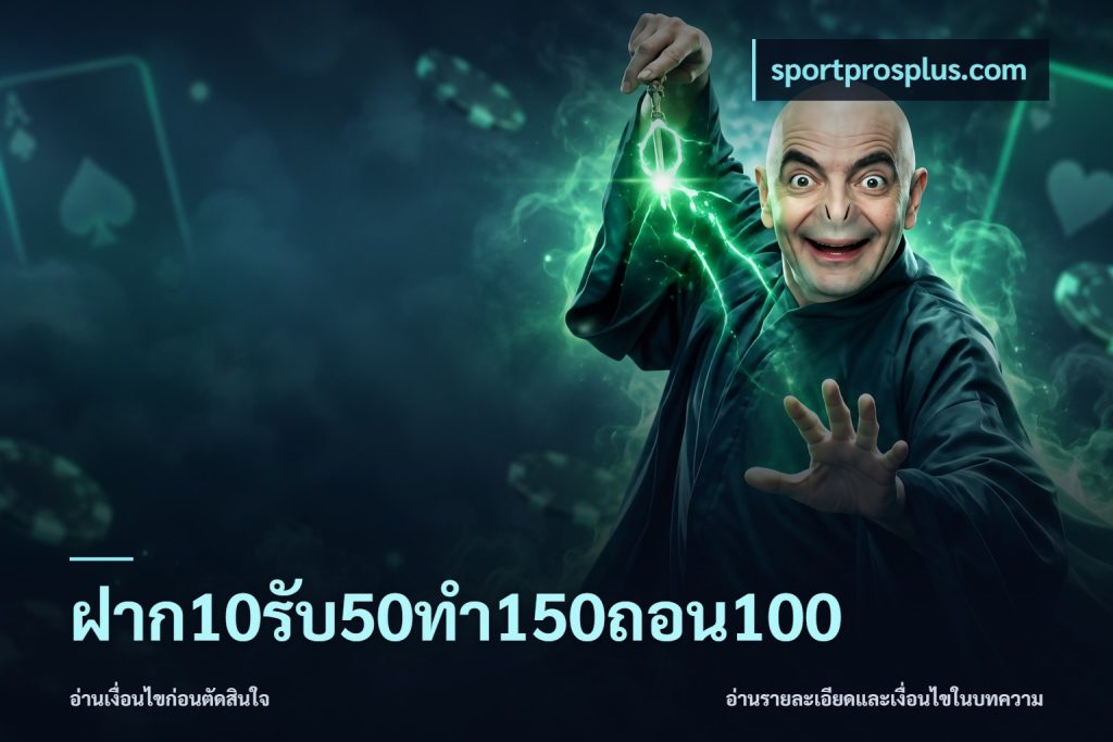 ฝาก10รับ50ทํา150ถอน100