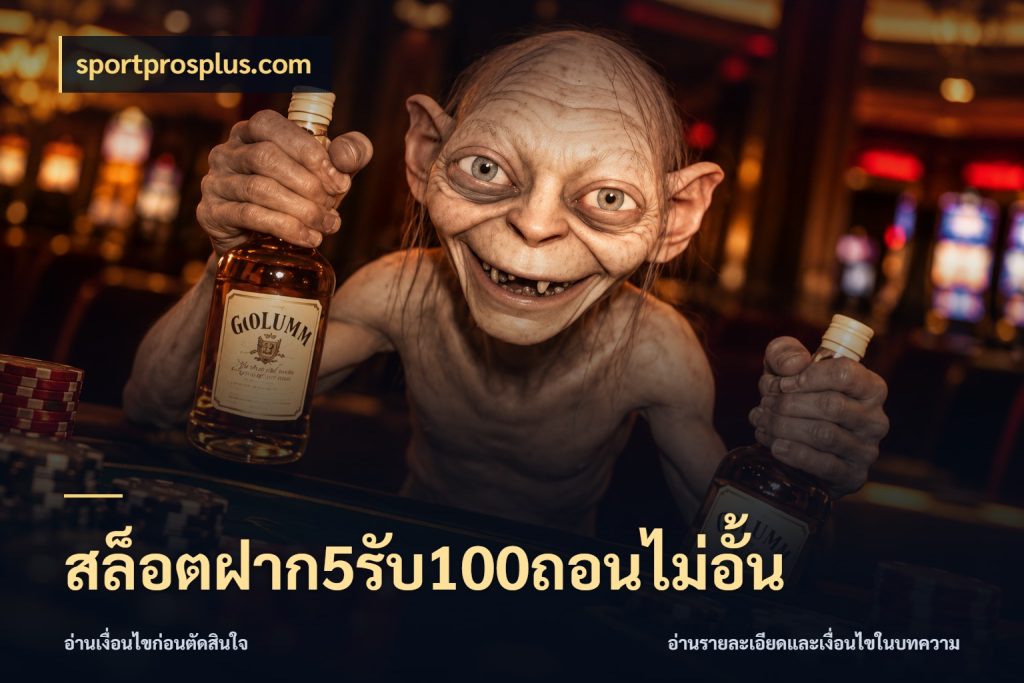 สล็อตฝาก5รับ100ถอนไม่อั้น sportprosplus.com จุดเด่นของเครดิตที่คนชอบเกมอยากรู้