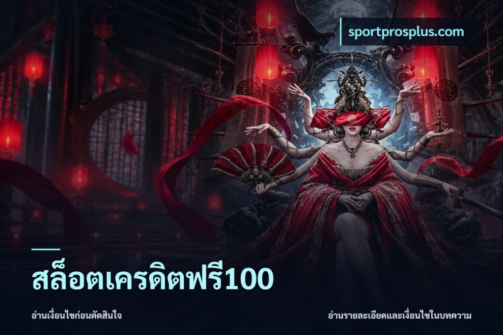 สล็อตเครดิตฟรี100