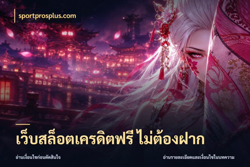 เว็บสล็อตเครดิตฟรี ไม่ต้องฝาก sportprosplus.com เครดิตฟรีในมุมที่สายโบนัสสนใจ