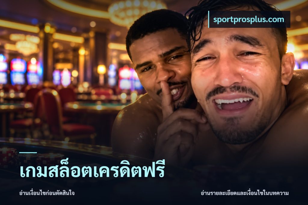 เกมสล็อตเครดิตฟรี