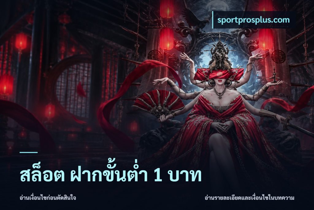 สล็อต ฝากขั้นต่ำ 1 บาท