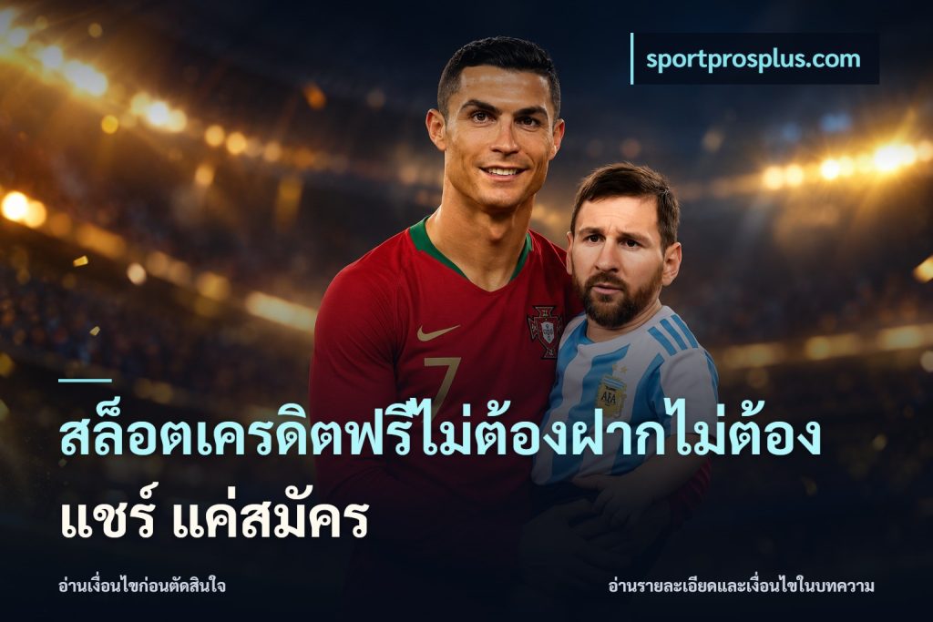 สล็อตเครดิตฟรีไม่ต้องฝากไม่ต้องแชร์ แค่สมัคร