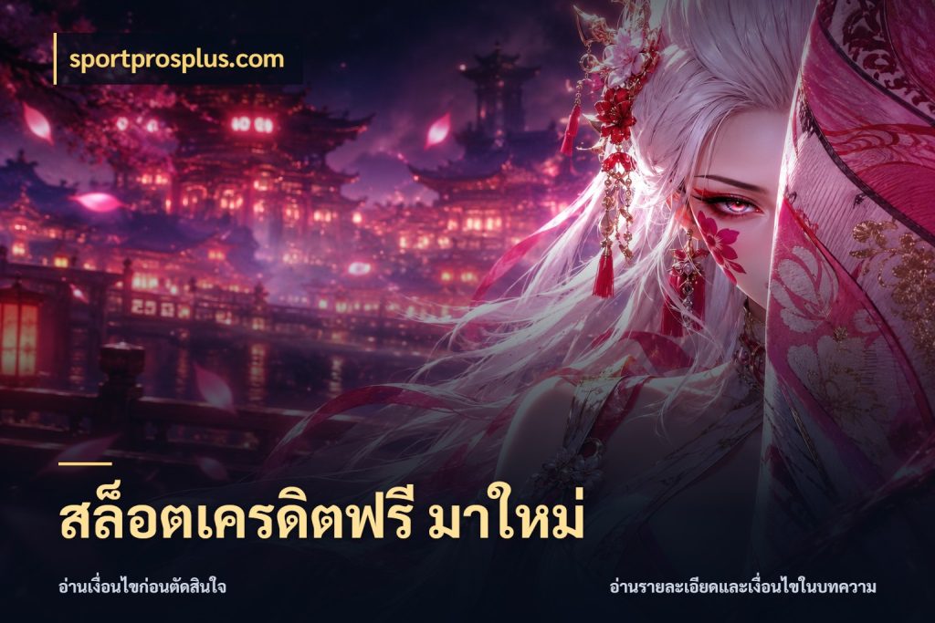 สล็อตเครดิตฟรี มาใหม่ สิทธิ์ที่สายโบนัสสนใจกับวิธีรับ กับ sportprosplus.com