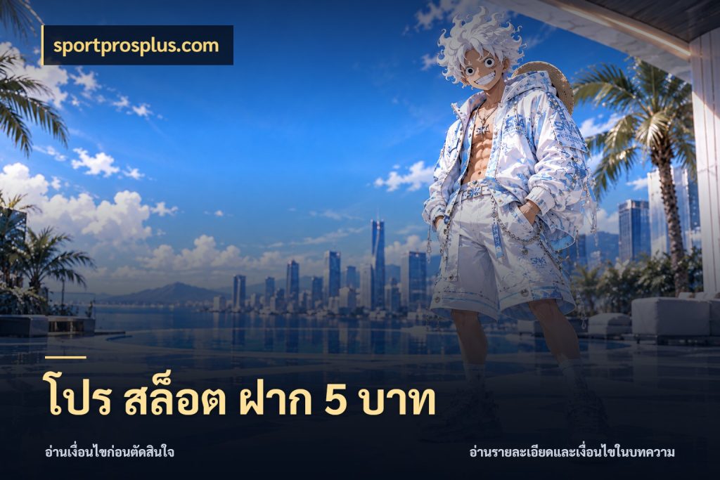 โปร สล็อต ฝาก 5 บาท ยอดเริ่มต้นน่าจับตากับสิทธิ์ที่เกี่ยวข้อง กับ sportprosplus.com