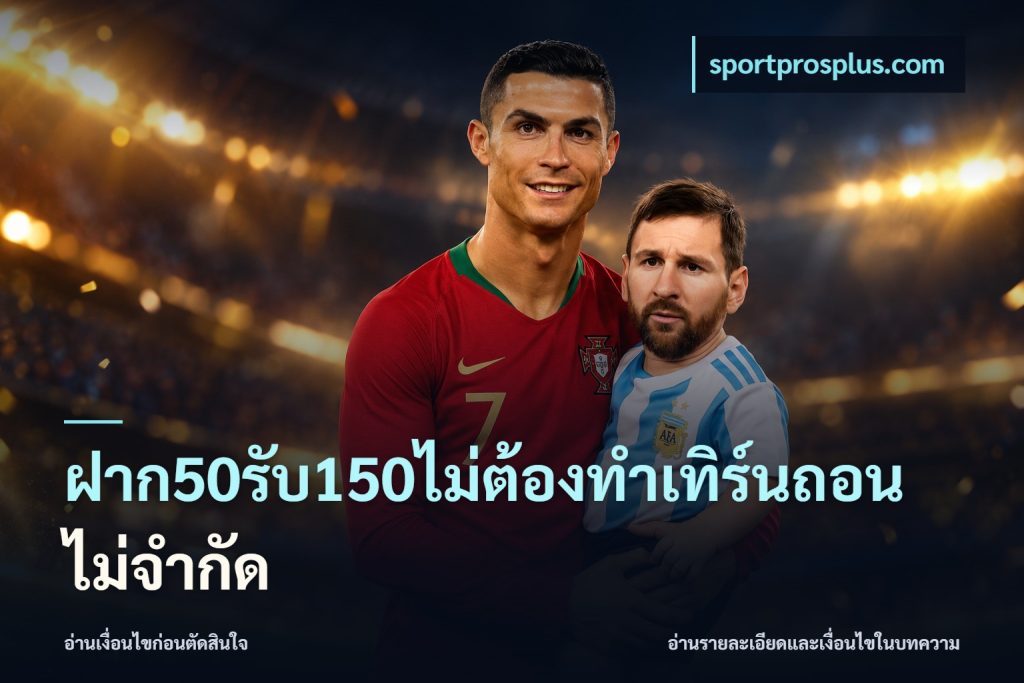 ฝาก50รับ150ไม่ต้องทําเทิร์นถอนไม่จํากัด