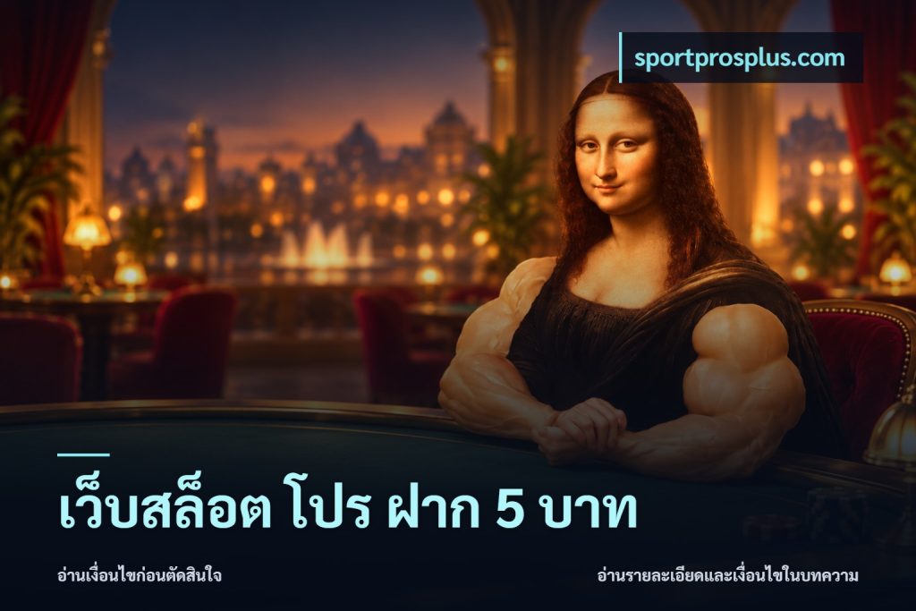 เว็บสล็อต โปร ฝาก 5 บาท