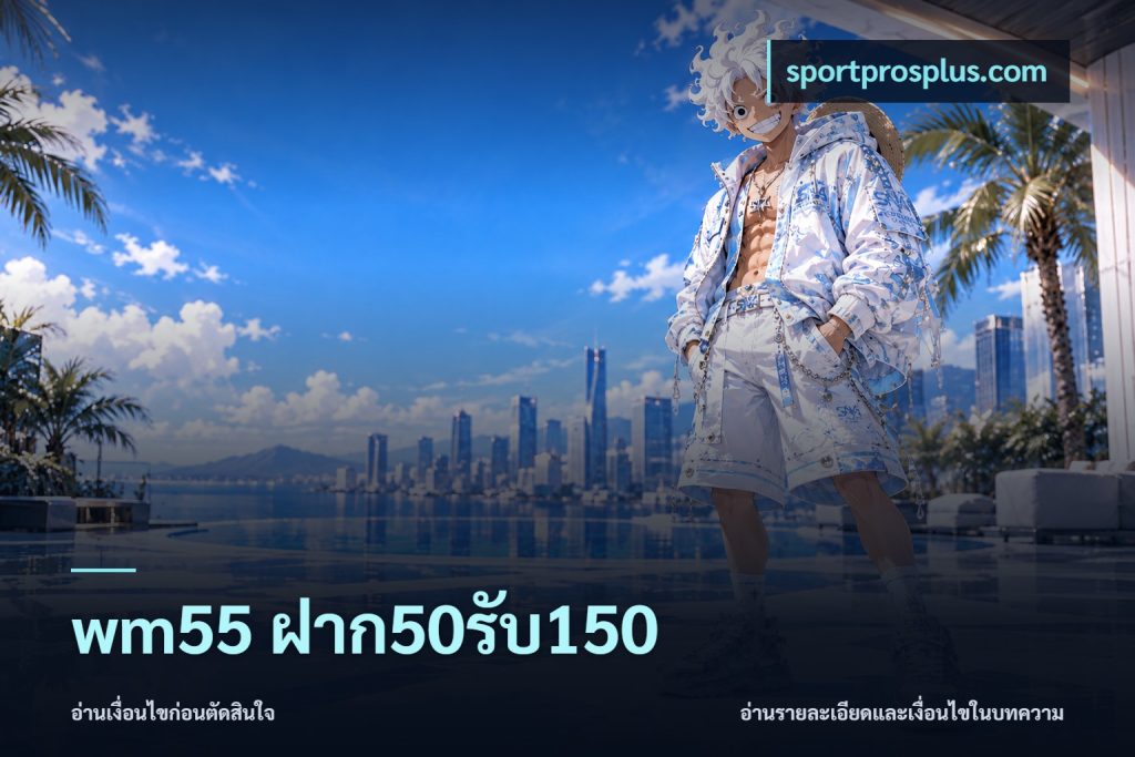 wm55 ฝาก50รับ150