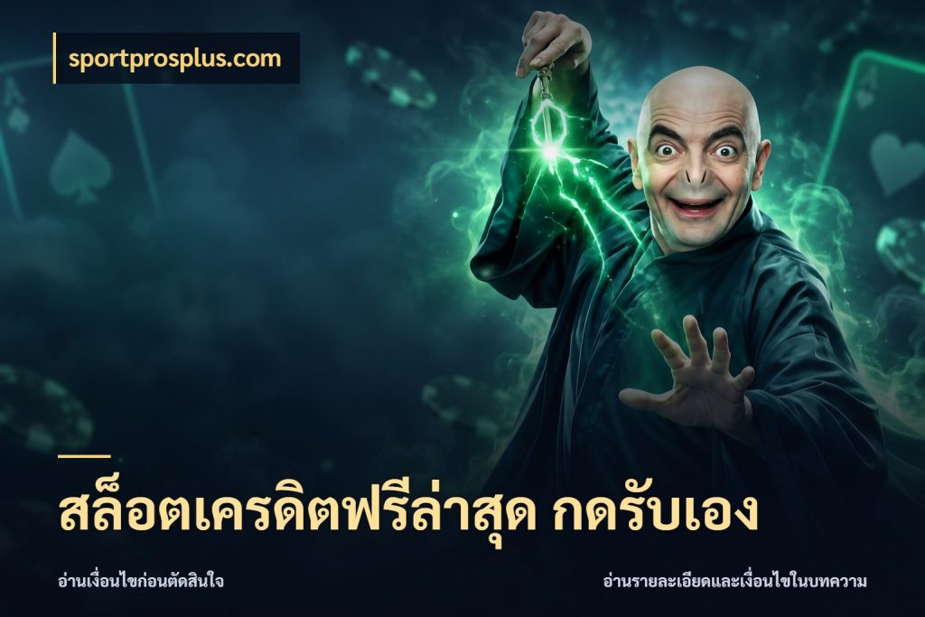 สล็อตเครดิตฟรีล่าสุด กดรับเอง เครดิตแต่ละรูปแบบมีมุมไหนให้ดู กับ sportprosplus.com