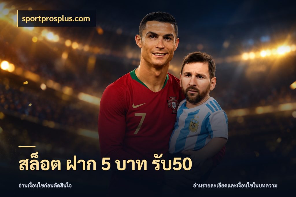 สล็อต ฝาก 5 บาท รับ50 สายโบนัสเลือกจังหวะสนุกได้อย่างไร ในมุม sportprosplus.com