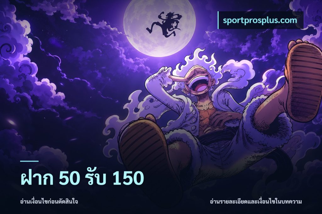 ฝาก 50 รับ 150