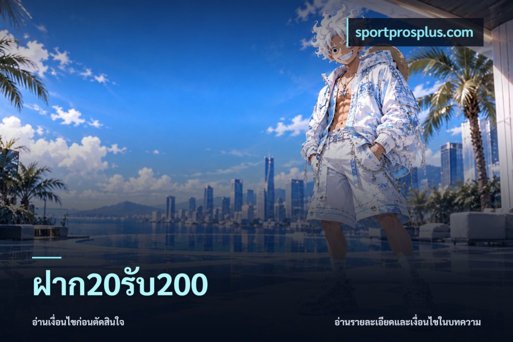 ฝาก20รับ200