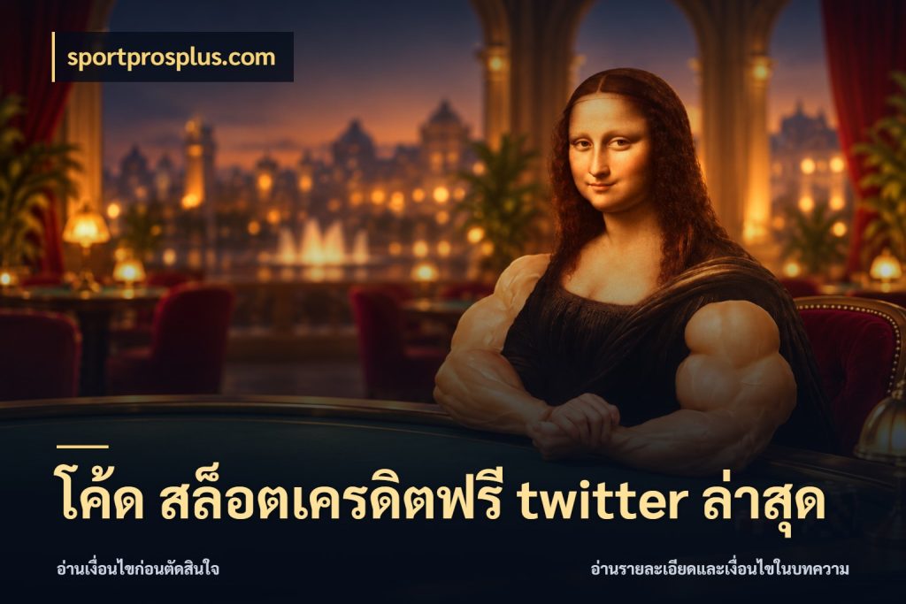 โค้ด สล็อตเครดิตฟรี twitter ล่าสุด sportprosplus.com เปิดประเด็นเครดิตฟรีสำหรับคนชอบลุ้น
