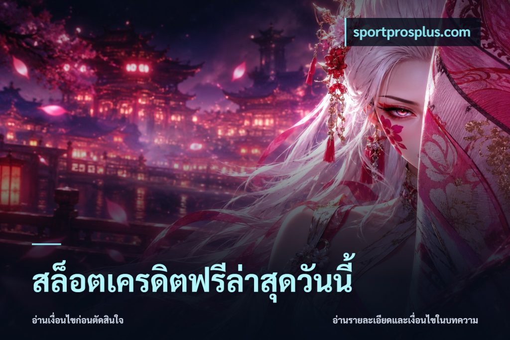 สล็อตเครดิตฟรีล่าสุดวันนี้