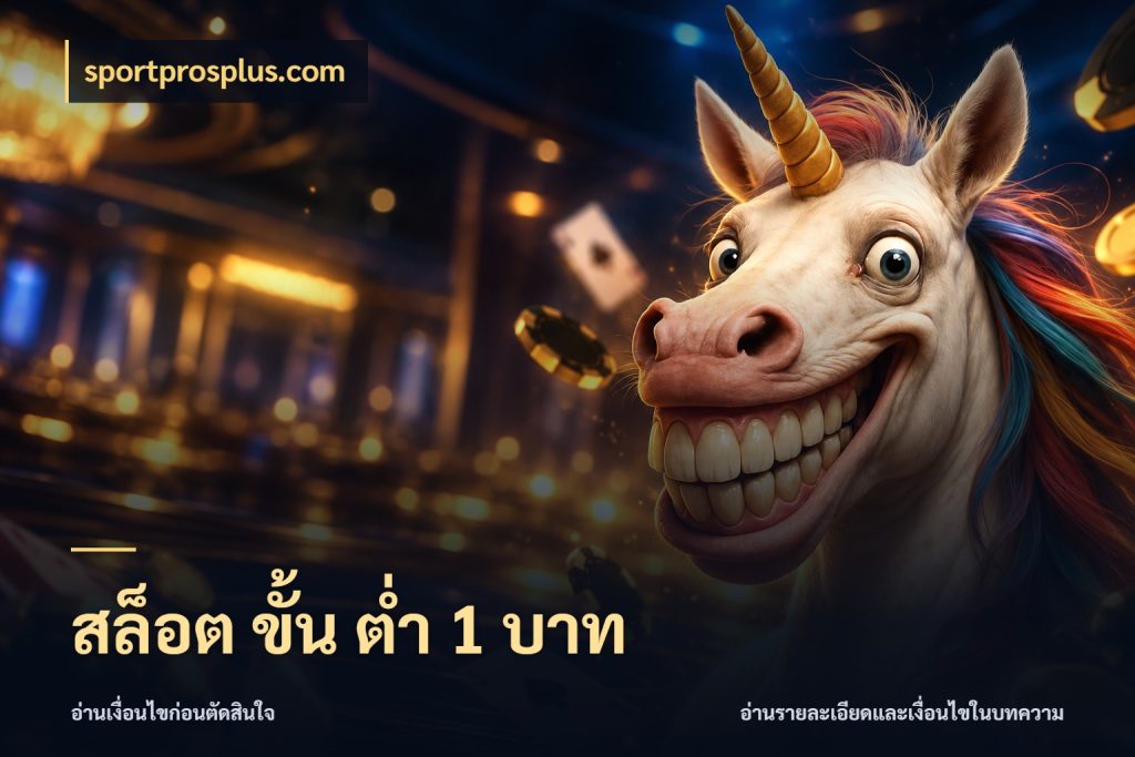 สล็อต ขั้น ต่ํา 1 บาท มุมสนุกของคนที่กำหนดขอบเขตตัวเอง ในมุม sportprosplus.com