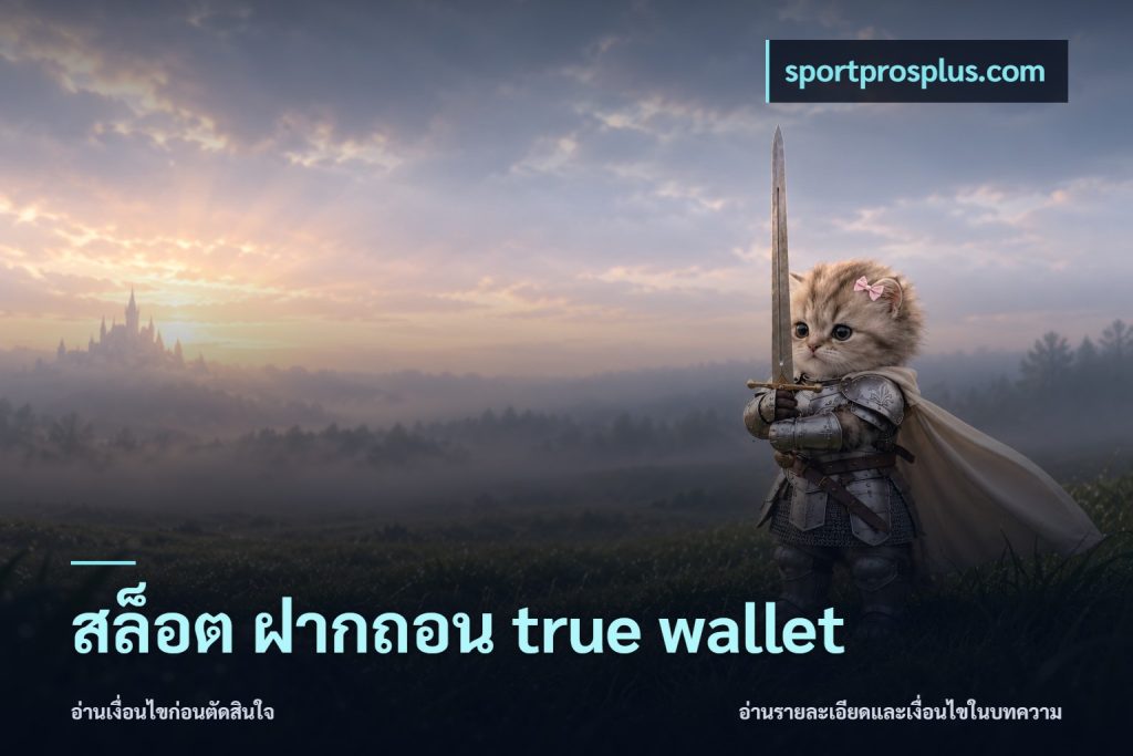 สล็อต ฝากถอน true wallet