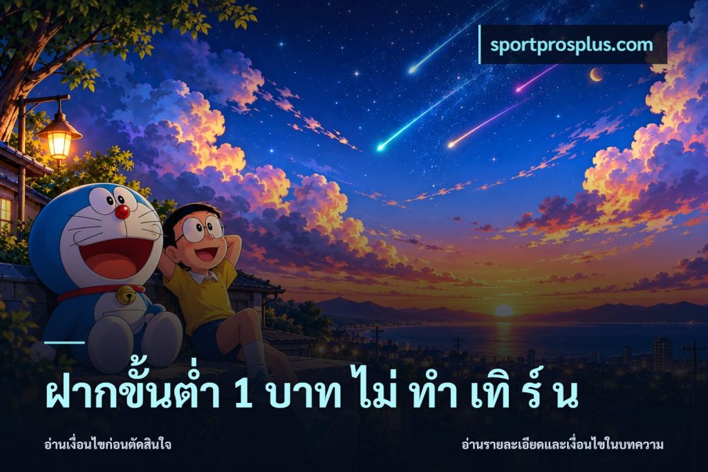 ฝากขั้นต่ำ 1 บาท ไม่ ทำ เทิ ร์ น