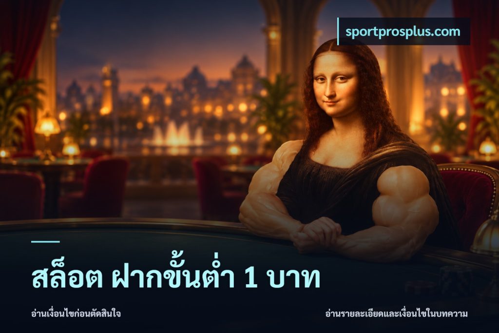 สล็อต ฝากขั้นต่ํา 1 บาท