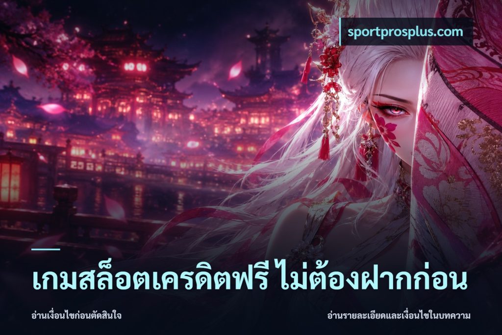 เกมสล็อตเครดิตฟรี ไม่ต้องฝากก่อน