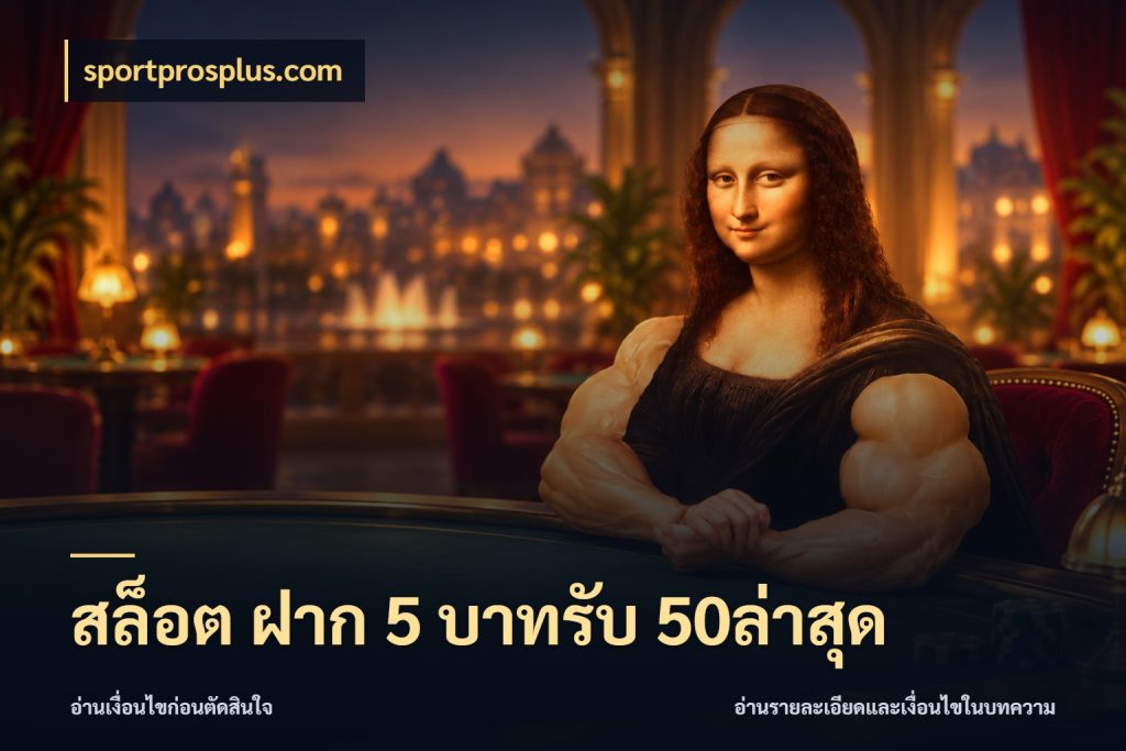 สล็อต ฝาก 5 บาทรับ 50ล่าสุด สายโบนัสเลือกจังหวะสนุกได้อย่างไร ในมุม sportprosplus.com